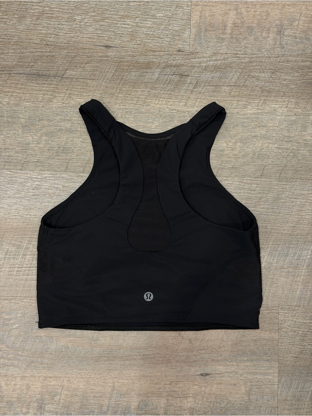 lululemon Black Racerback Sports Bra Women’s Size 4 Athletic Workout Yoga Gym